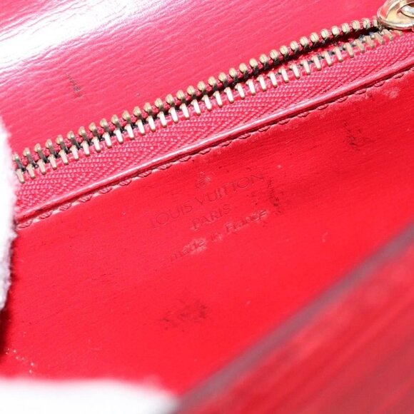 LOUIS VUITTON Epi Malesherbes Hand Bag Red M52377 LV Auth 137028 - Picture 10 of 16